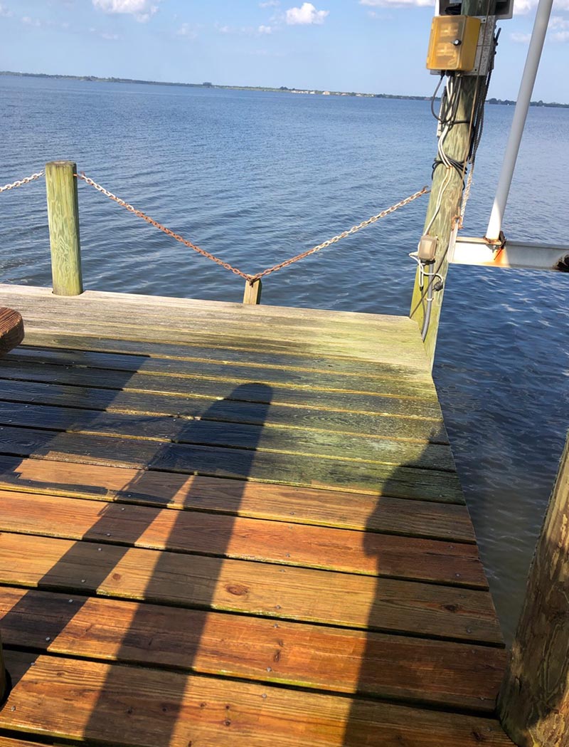 Indian River Dock Pressure Washing