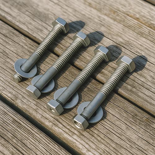 Reinforce Dock Before a Hurricane nuts & bolts photo